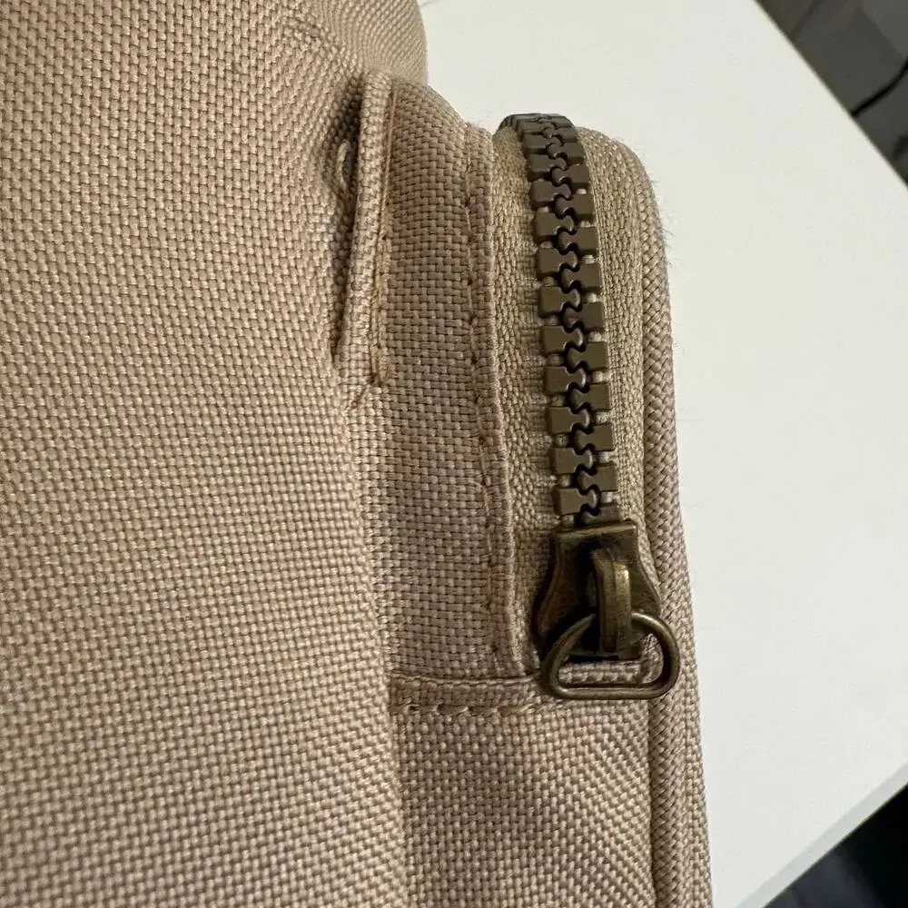 Ducks Unlimited Insulated Cooler Lunch Bag Khaki Canvas Green Strap